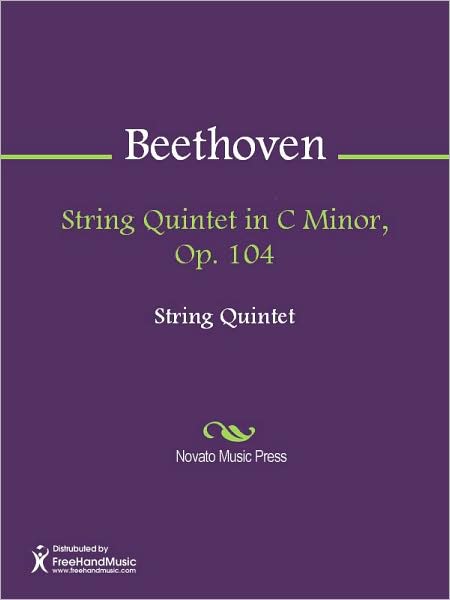 String Quintet in C Minor, Op. 104