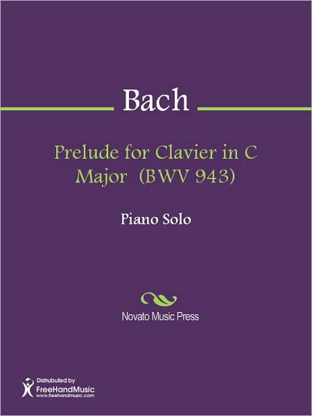 Prelude for Clavier in C Major (BWV 943)