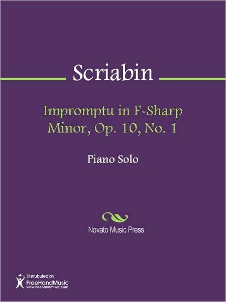 Impromptu in F-Sharp Minor, Op. 10, No. 1