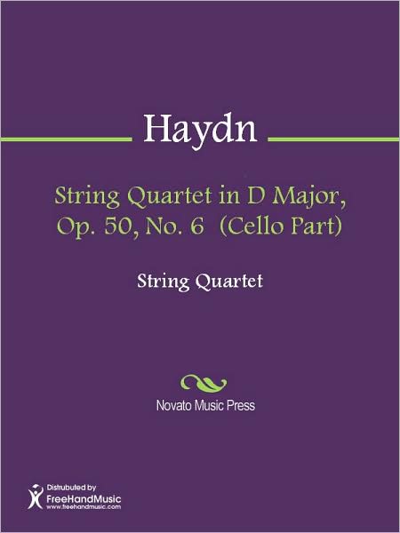 String Quartet in D Major, Op. 50, No. 6 (Cello Part)
