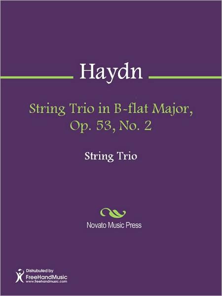 String Trio in B-flat Major, Op. 53, No. 2