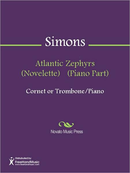 Atlantic Zephyrs (Novelette) (Piano Part)