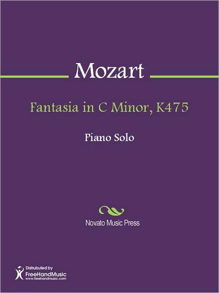 Fantasia in C Minor, K475