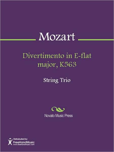 Divertimento in E-flat major, K563