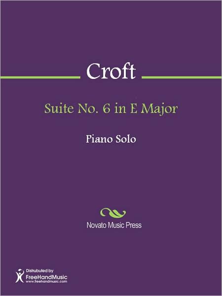 Suite No. 6 in E Major