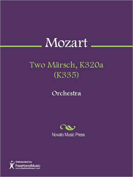Two Marsch, K320a (K335)