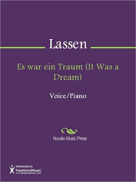 Es war ein Traum (It Was a Dream)
