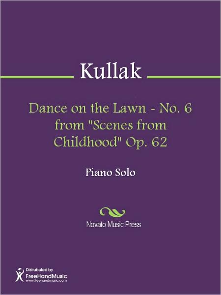 Dance on the Lawn - No. 6 from "Scenes from Childhood" Op. 62