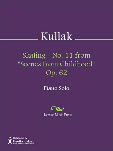 Skating - No. 11 from "Scenes from Childhood" Op. 62