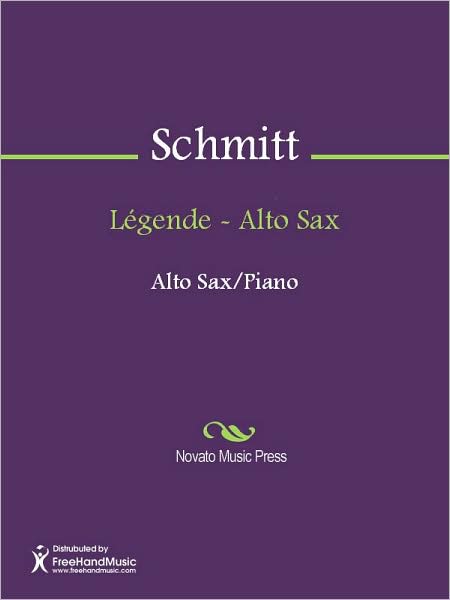 Legende - Alto Sax