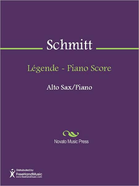 Legende - Piano Score