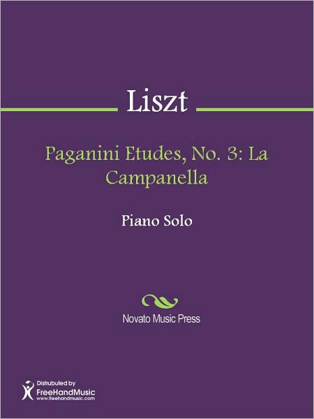 Paganini Etudes, No. 3: La Campanella