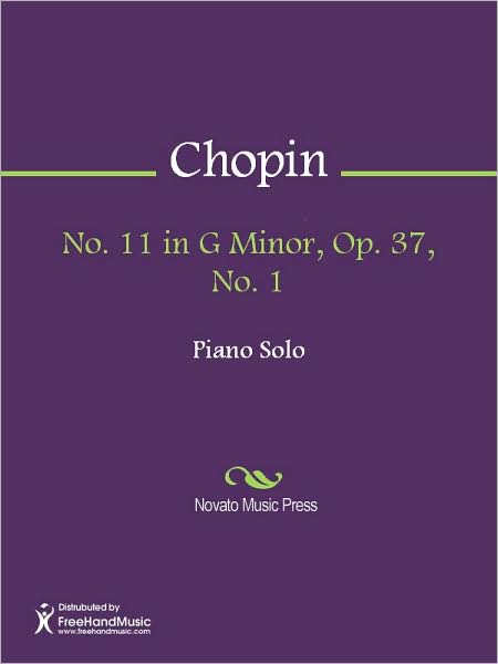 No. 11 in G Minor, Op. 37, No. 1