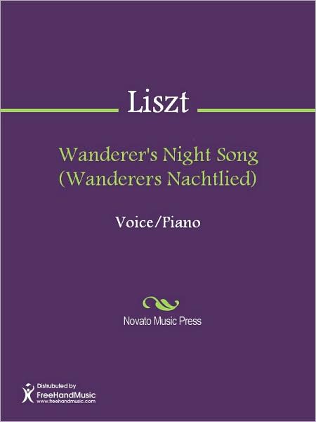 Wanderer's Night Song (Wanderers Nachtlied)