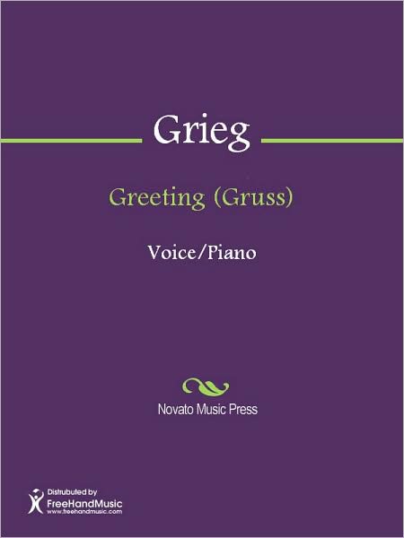 Greeting (Gruss)