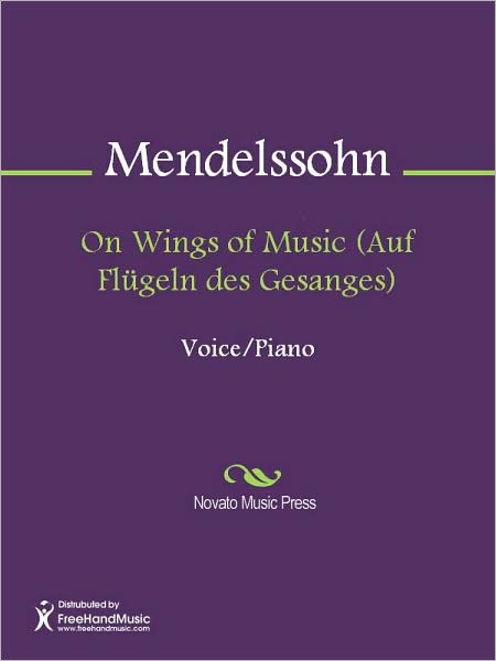 On Wings of Music (Auf Flugeln des Gesanges)