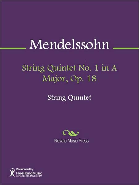 String Quintet No. 1 in A Major, Op. 18