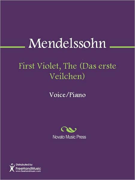 First Violet, The (Das erste Veilchen)