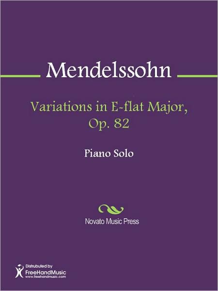 Variations in E-flat Major, Op. 82