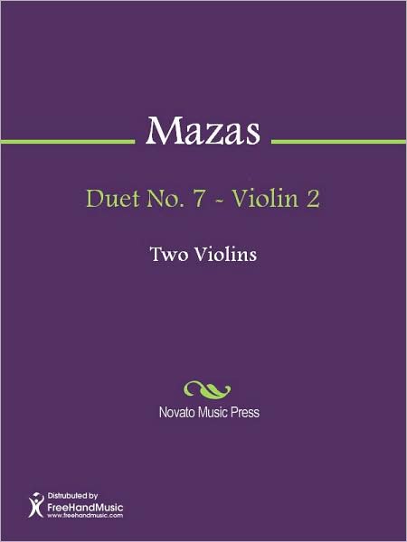 Duet No. 7 - Violin 2