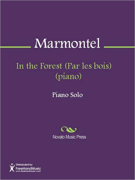In the Forest (Par les bois) (piano)