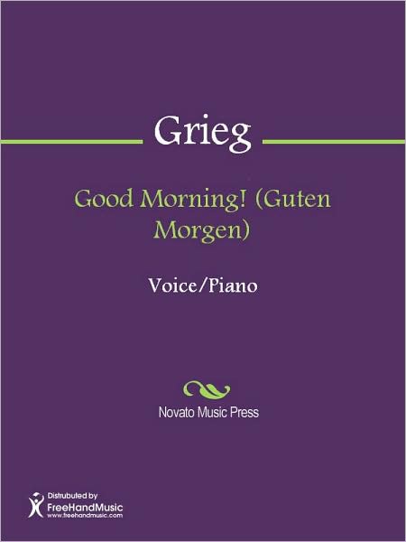 Good Morning! (Guten Morgen)
