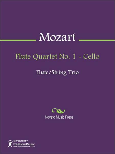 Flute Quartet No. 1 - Cello