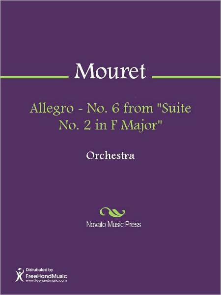 Allegro - No. 6 from "Suite No. 2 in F Major"