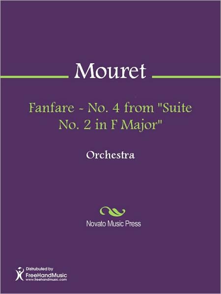 Fanfare - No. 4 from "Suite No. 2 in F Major"