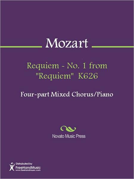 Requiem - No. 1 from "Requiem" K626