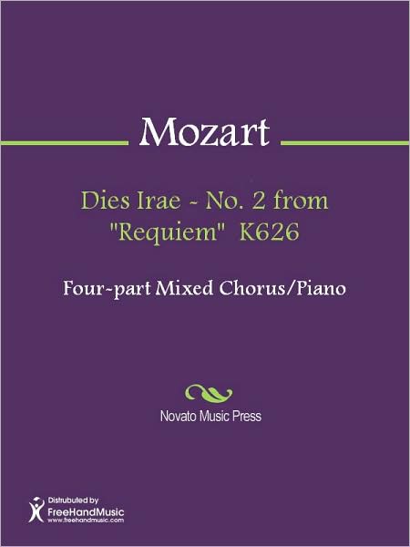 Dies Irae - No. 2 from "Requiem" K626