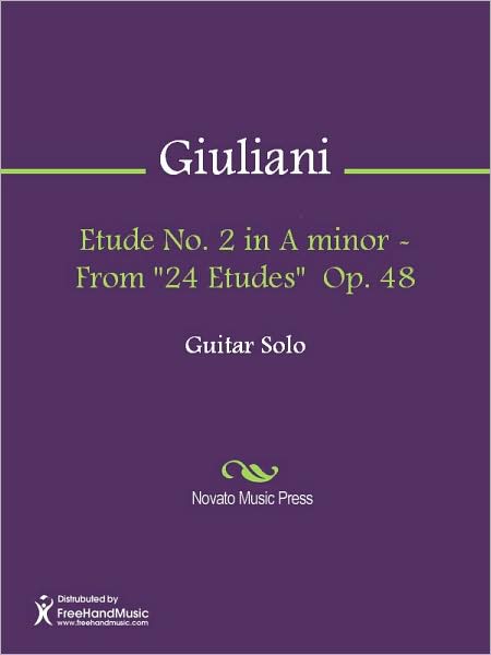 Etude No. 2 in A minor - From "24 Etudes" Op. 48