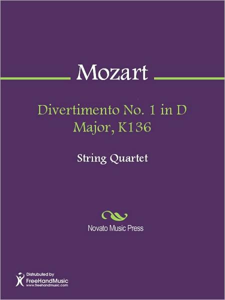 Divertimento No. 1 in D Major, K136