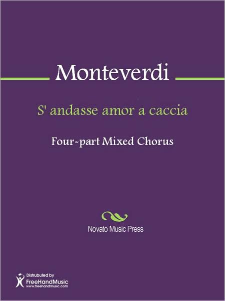 S' andasse amor a caccia