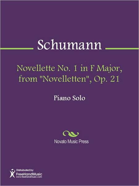 Novellette No. 1 in F Major, from "Novelletten", Op. 21