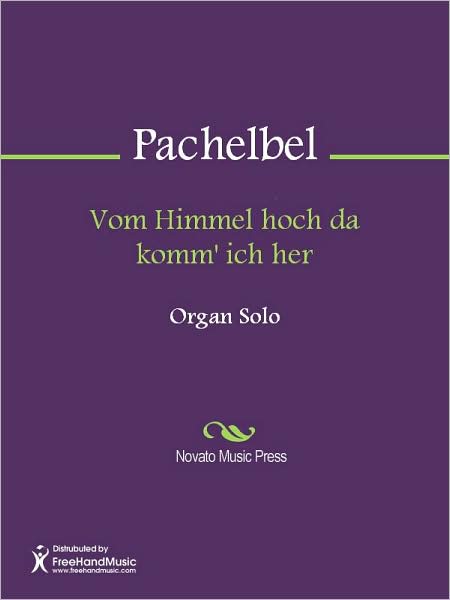 Vom Himmel hoch da komm' ich her