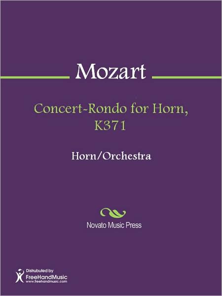 Concert-Rondo for Horn, K371