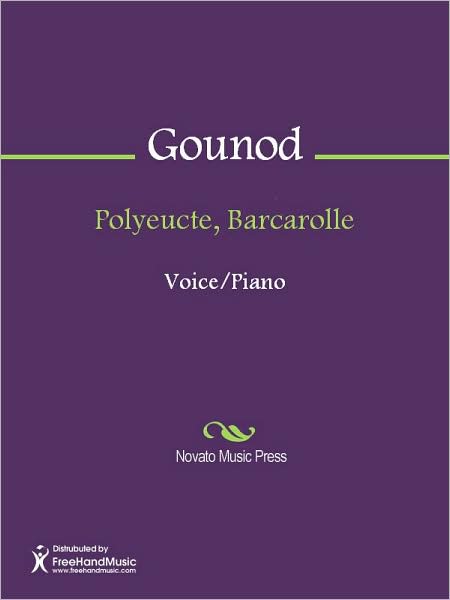 Polyeucte, Barcarolle
