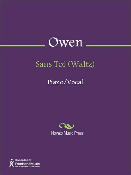 Sans Toi (Waltz)