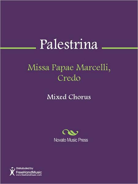 Missa Papae Marcelli, Credo