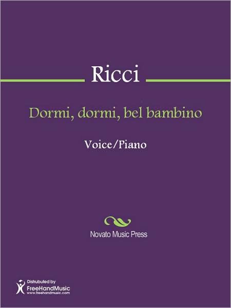 Dormi, dormi, bel bambino