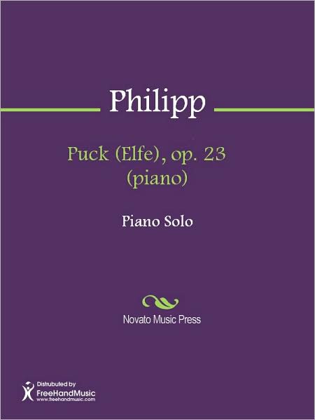 Puck (Elfe), op. 23 (piano)