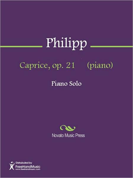 Caprice, op. 21 (piano)