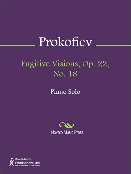 Fugitive Visions, Op. 22, No. 18