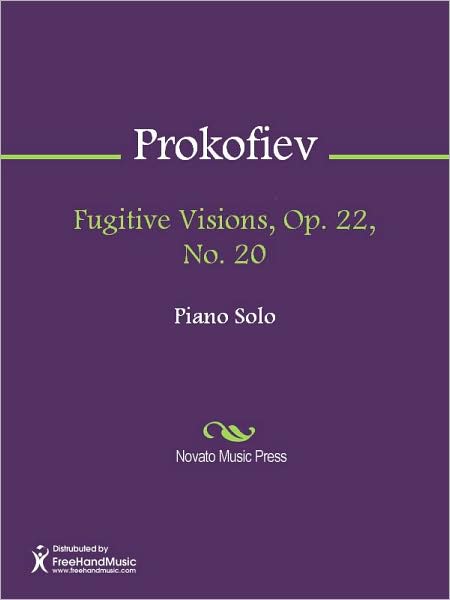 Fugitive Visions, Op. 22, No. 20