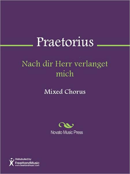 Nach dir Herr verlanget mich