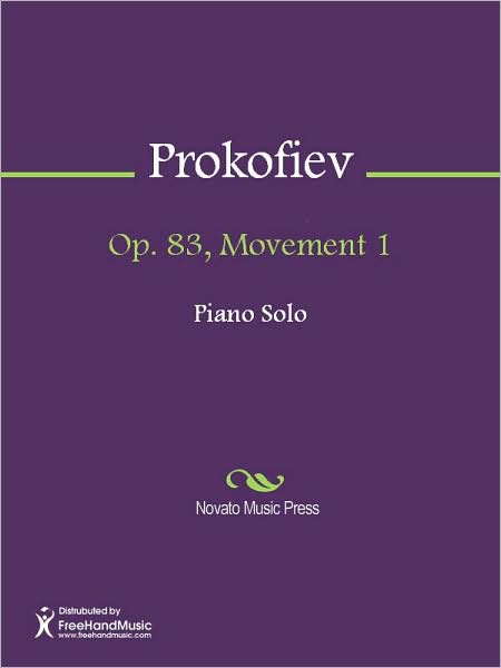Op. 83, Movement 1