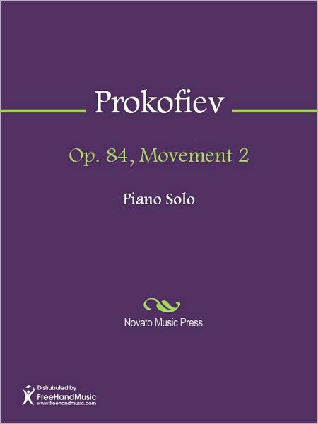 Op. 84, Movement 2