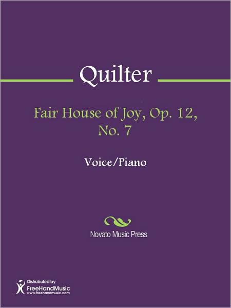 Fair House of Joy, Op. 12, No. 7
