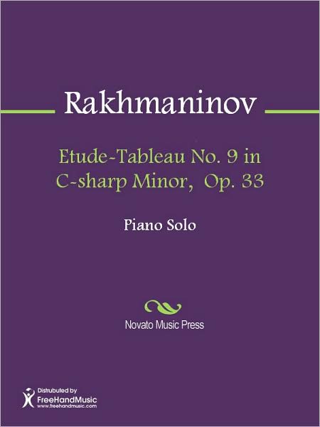 Etude-Tableau No. 9 in C-sharp Minor, Op. 33